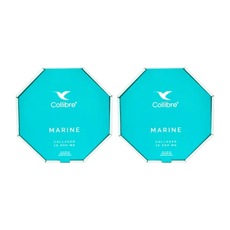 Zestaw 2x Collibre Kolagen Marine Shot 10000mg do picia 30 ml x 15 szt.