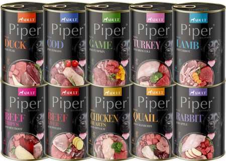 Dolina Noteci PIPER Animals Pies Żołądki Wołowe Burak 400g