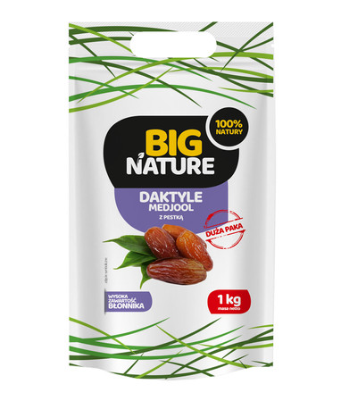 Big Nature Daktyle MEDJOOL suszone z pestką 1kg