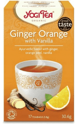 Yogi Tea Herbata Ginger Orange Bio 17X1,8G