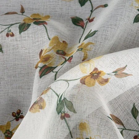 ZASŁONA GOTOWA DINA NA TAŚMIE 140 X 270 CM BIAŁY