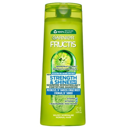 Fructis Siła i Blask 2w1 szampon wzmacniający do włosów normalnych 400ml
