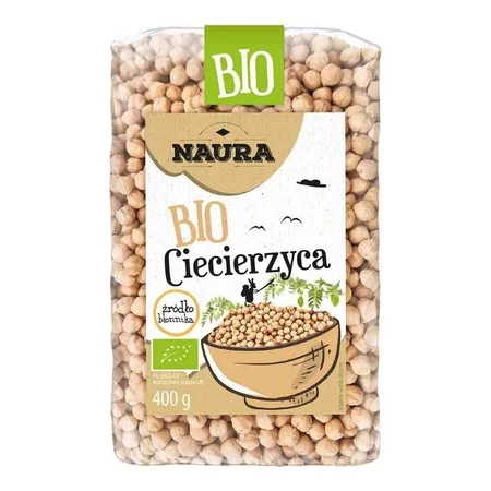 Zestaw 2x Naura − Ciecierzyca BIO − 400 g