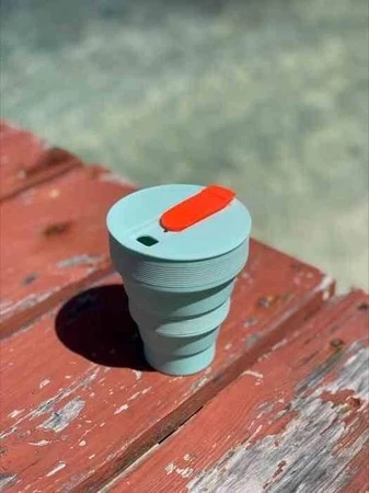 LL-Kubek składany, miętowy