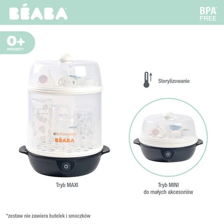 Beaba Sterylizator parowy 2w1 Night blue
