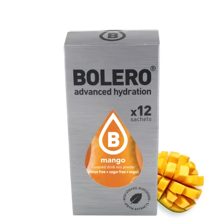 Zestaw Bolero Mango ze stewią 12 szt. x 3g napój w proszku bez cukru