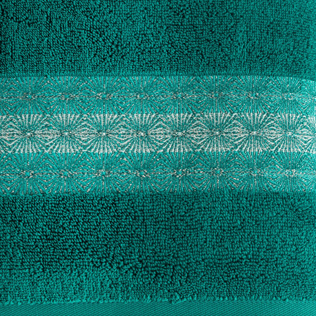 Ręcznik Malika (06), 50 x 90 cm, Turkusowy