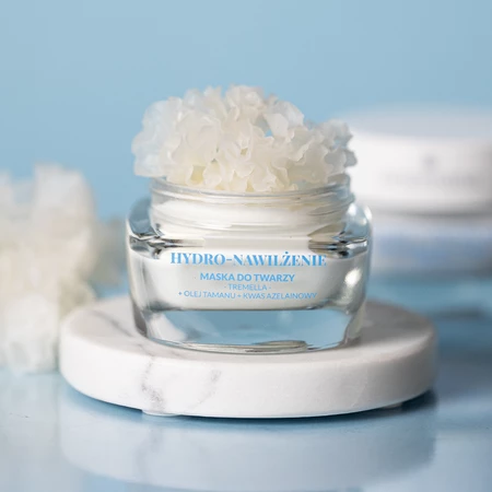 Orientana Hydro Nawilżenie Maseczka Łagodząca Niedoskonałości Tremella Olej Tamanu Kwas Azelainowy, 50ml