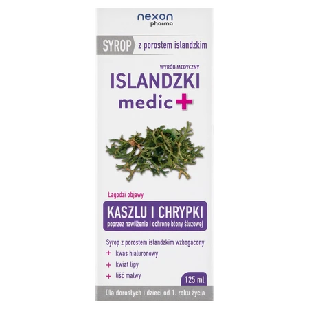 Nexon Islandzki Medic + Syrop 125ml