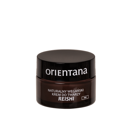 Orientana, REISHI, Wegański krem do twarzy na noc, 50 ml