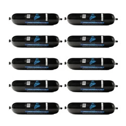 Zestaw 10x MIRALS CAT Lachswurst - kiełbaska z mięsa łososia dla kota (200g)