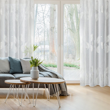 Firana 140 x 250 cm FIR/IDALIA/B+SRE 140X250 PRZEL