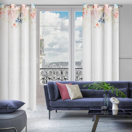 ZASŁONA GOTOWA ARLENA 135 X 250 CM BIAŁY