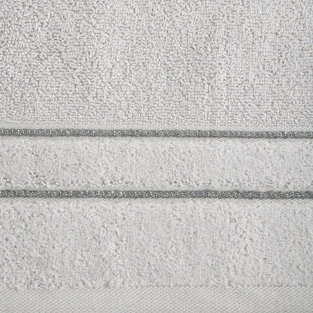 RĘCZNIK SIBEL (02) 50 X 90 CM SREBRNY