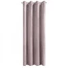 ZASŁONA GOTOWA D91 ROSA 140 X 250 CM PUDROWY RÓŻ