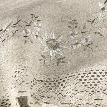 FIRANA GOTOWA VERONICA NA TAŚMIE 150 X 30 CM BEŻOWY