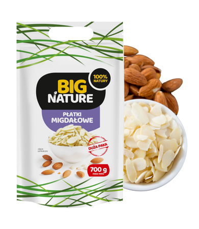 Płatki migdałowe 700g Duża Paka