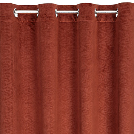 ZASŁONA GOTOWA LILI 140 X 250 CM CEGLASTY