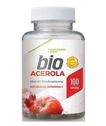 Hepatica Bio Acerola 500mg na wsparcie odporności 100 kaps. vege