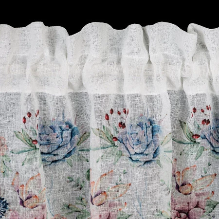 FIRANA GOTOWA DORA 150 X 30 CM BIAŁY