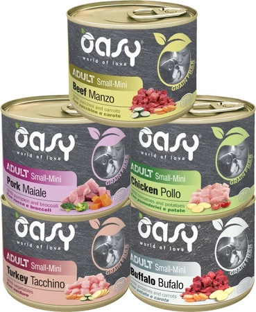 OASY Dog OAP GF Adult Small / Mini Buffalo Bawół 200g