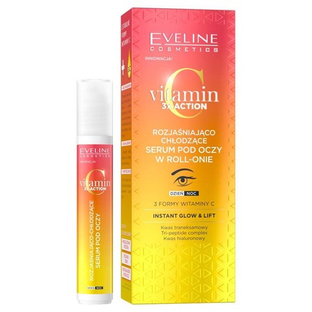 EVELINE VITAMIN C 3XACTION Serum pod oczy roll-on
