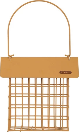 ZOLUX Karmnik z daszkiem na bloki tłuszczowe Miodowy