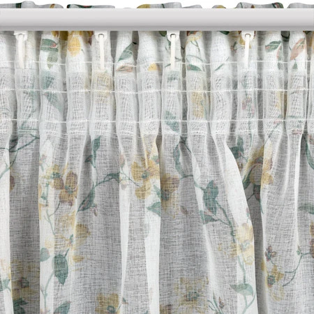 ZASŁONA GOTOWA DINA NA TAŚMIE 140 X 270 CM BIAŁY