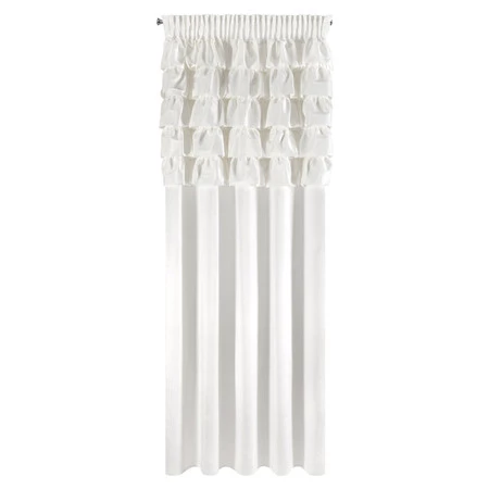 ZASŁONA GOTOWA AURA NA TAŚMIE 140 X 250 CM BIAŁY