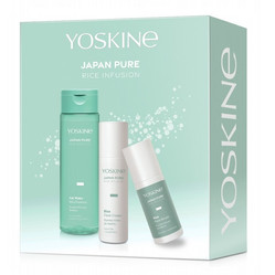 Japan Pure Rice Infusion zestaw ryżowe serum do twarzy 30ml + ryżowy krem do twarzy 50ml + bogata ryżowa esencja do twarzy 200ml