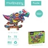 Mudpuppy Puzzle konturowe Jurajski Skatepark 75 elementów 5+