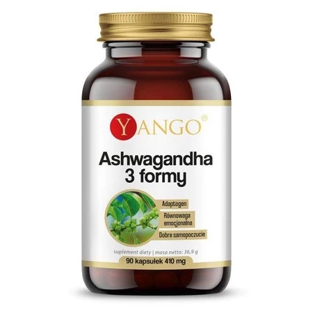 Yango Ashwagandha 3 formy 90 k