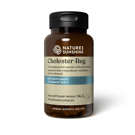 Nature's Sunshine Cholester-Reg na zbyt wysoki cholesterol 90 kaps.