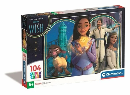 Clementoni Puzzle 104el Super Wish. Disney 27269