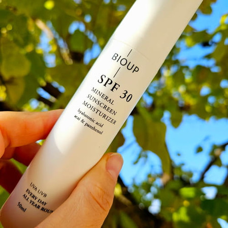 Bioup SPF 30 Krem nawilżający z filtrem mineralnym