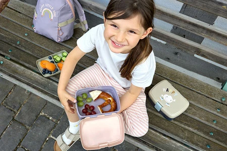 Lassig Lunchbox z wkładką Tiny Outdoor Rainbow