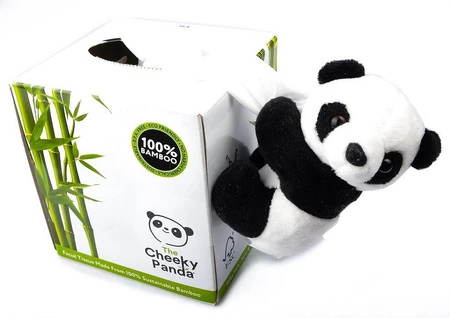 The Cheeky Panda − Chusteczki kosmetyczne, pudełko − 56 szt.