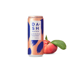 DASH WATER - gazowana BRZOSKWINIA 330ml