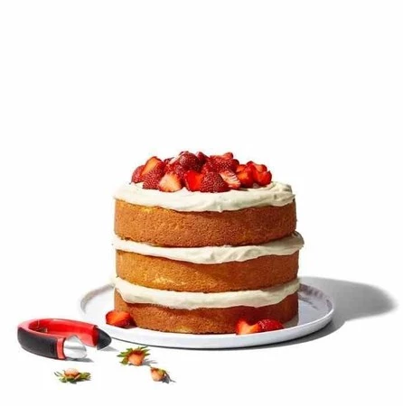 OXO-Szypułkownik do truskawek stalowy, Good Grips