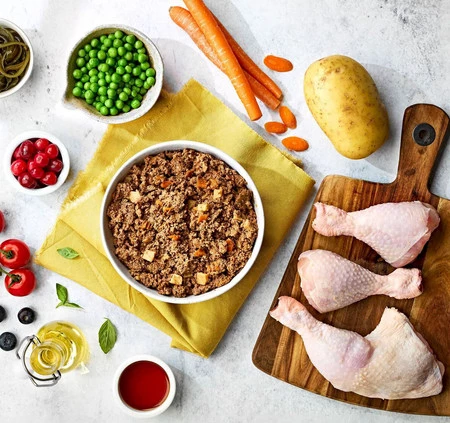 NATURO Puppy Dog GF Kurczak Ziemniaki Warzywa 150g