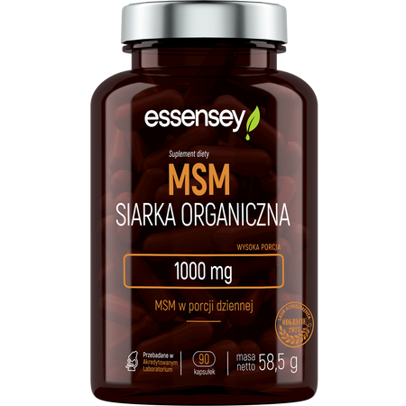 ESSENSEY MSM SIARKA ORGANICZNA 90 kaps.