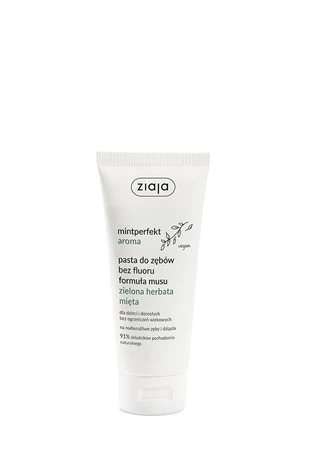 Ziaja, Mintperfekt Aroma mus do mycia i higieny zębów Zielona Herbata Mięta 100ml
