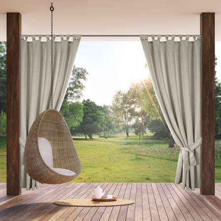Zasłona gotowa Garden na Szelkach 155 x 240 cm, Beżowy