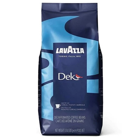 Lavazza kawa ziarnista bezkofeinowa Caffe Decaffeinato Dek 500g