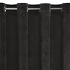 ZASŁONA GOTOWA ELIZA 140 X 250 CM CZARNY