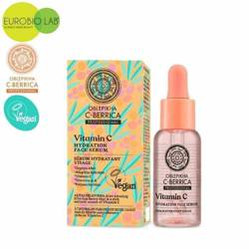 Wegańskie, nawadniające serum do twarzy z witaminą C i polisacharydami, 30ml OBLEPIKHA C-BERRICA