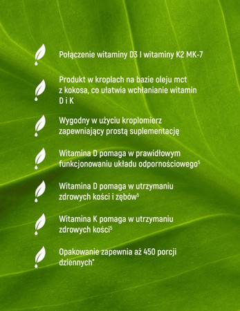 ESSENSEY D3 K2 MK-7 kompleks Witamin 30ml w kroplach