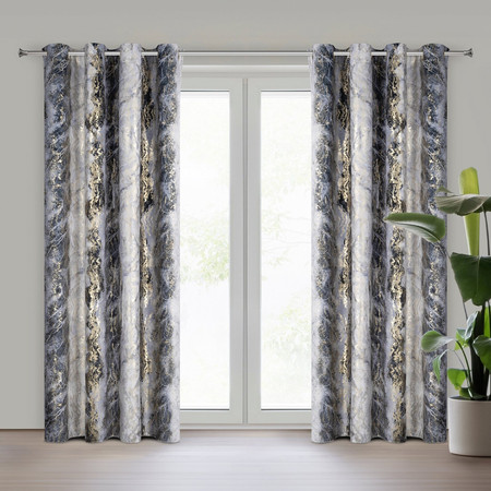 ZASŁONA GOTOWA SOFI 135 X 250 CM STALOWY