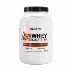 7Nutrition Whey Isolate 90 odżywka białkowa WPI 1 kg smak czekolada ciastko