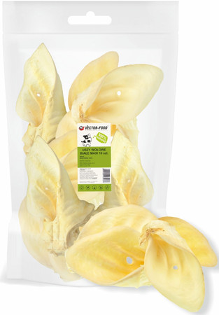 VECTOR-FOOD Ucho wołowe białe maxi 1szt.